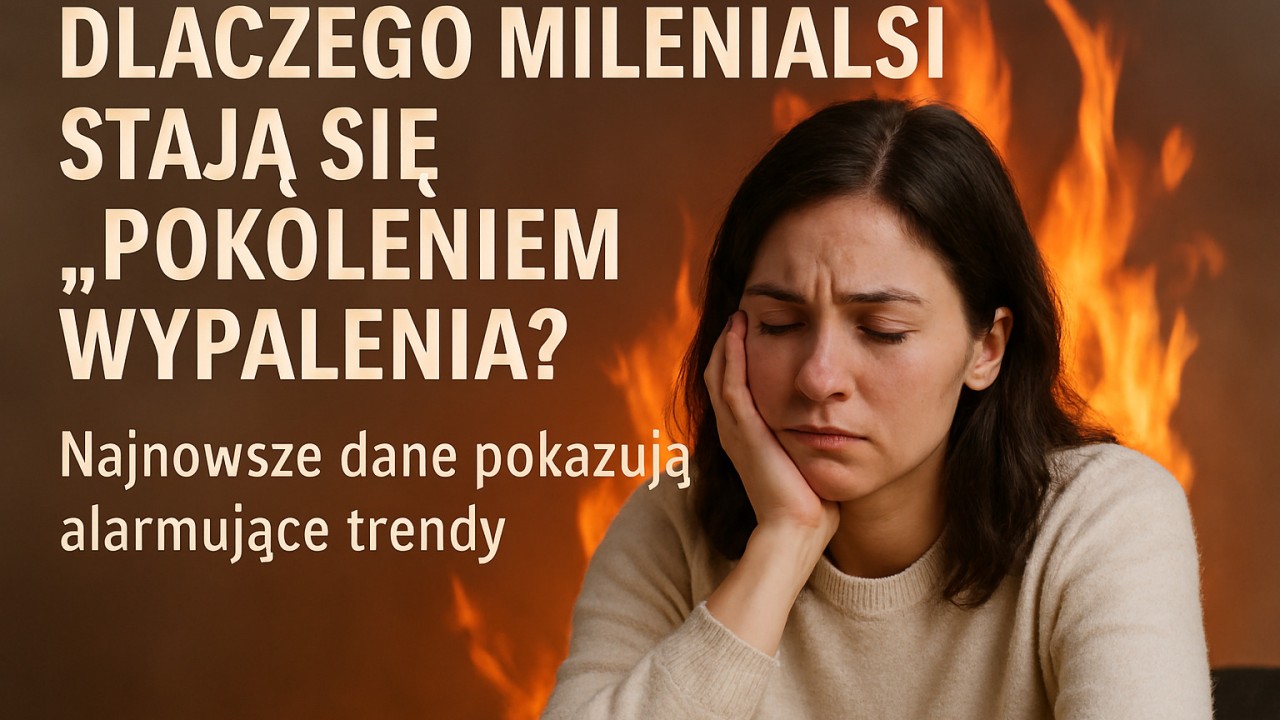  Dlaczego milenialsi stają się "pokoleniem wypalenia"❓ Najnowsze dane pokazują alarmujące trendy 